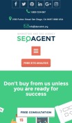 SEO Website Design - mobile preview