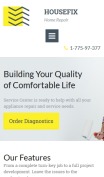Handyman Website Design - Housefix - mobile preview