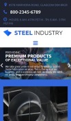 Factory Metal Fabrication - Steel Industry - mobile preview