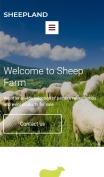 Best Agriculture Website Design - Sheepland - mobile preview