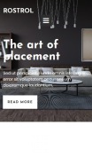 Interior Design Website Template for Home Decor Studios - mobile preview