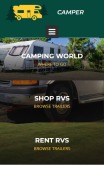 RV Dealer Website Design - mobile preview