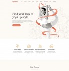 瑜伽网站设计-瑜伽大师-形象