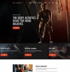 体育网站设计。综合健身。形象