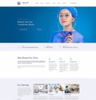 Clinic Website Template for Hospitals and Medical Sites - image