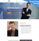 Academic Personal Website Design - image