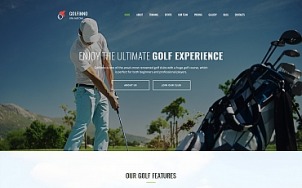 Golf Website Design - Golfinno - tablet image