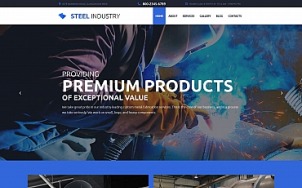 Factory Metal Fabrication - Steel Industry - tablet image