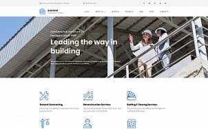 建设网站设计- BuildWell -平板图像