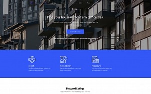 Broker Website Design for Real Estate Agency Websites - tablet image