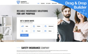 Insurance Agency Design - tablet image