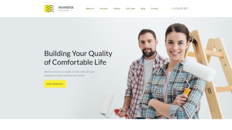 Handyman Website Design - Housefix - image
