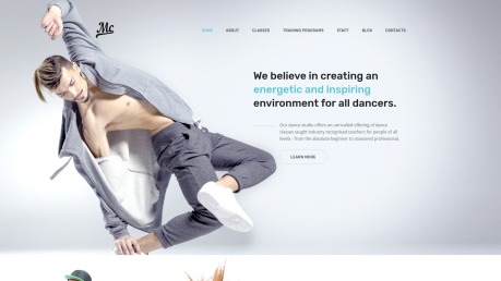 舞蹈工作室网站设计- MC -形象