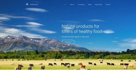 Agriculture Web Design - Agrialco - image