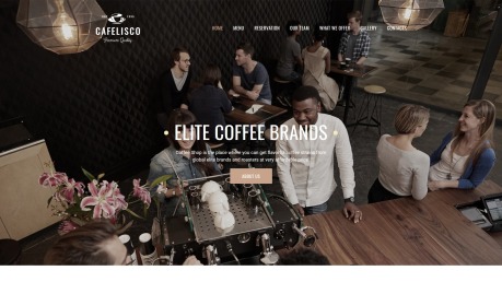 Cafe Website Design - Cafelisco - image