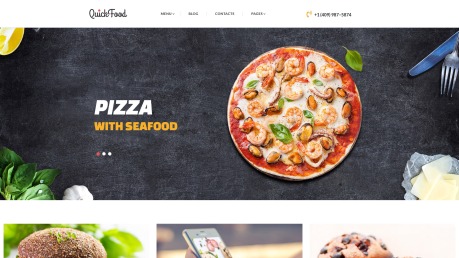 Food Website Design - image