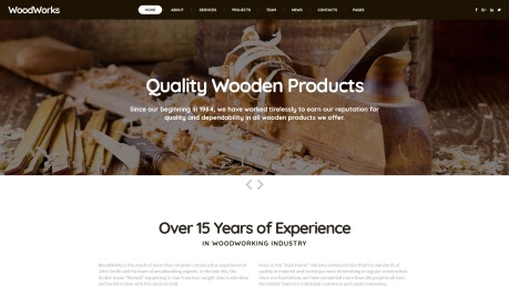 Woodworking Website Design - image