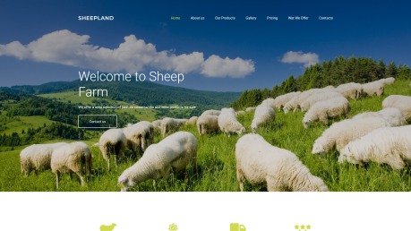 最佳农业网站设计-羊田-图像