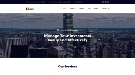 Investment Company SaaS Web Design - image