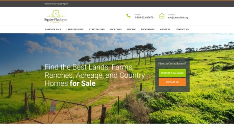 Land Broker Web Design - image