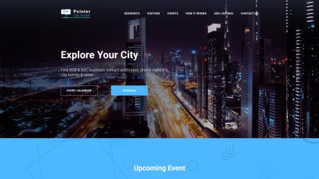 City Portal Website Design - image