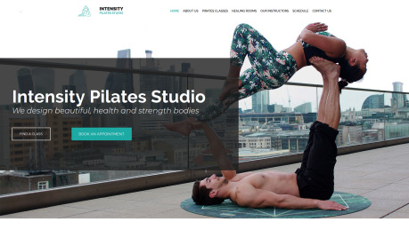Pilates Studio Website Design - image