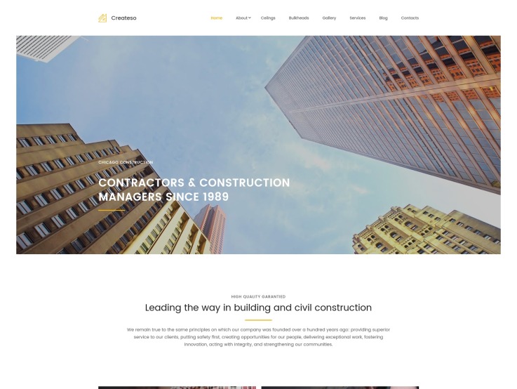 Industrial Website Design - Createso - main image