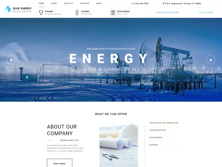 SaaS Web Design for Industrial Company - main image