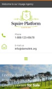 Land Broker Web Design - Squire Platform - mobile preview