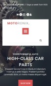 Automotive Parts Store - Car Shop - mobile preview