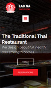 Thai Restaurant - mobile preview