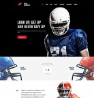 Football Website Design - Field Warrior - image