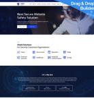 Cyber Security Web Design - Shield - image