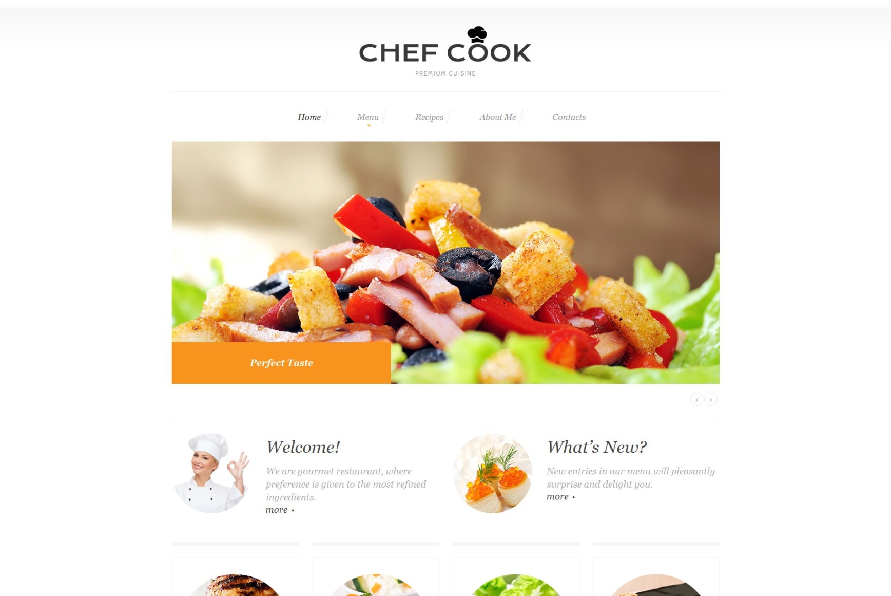 Online Food Ordering site Design for Restaurants MotoCMS