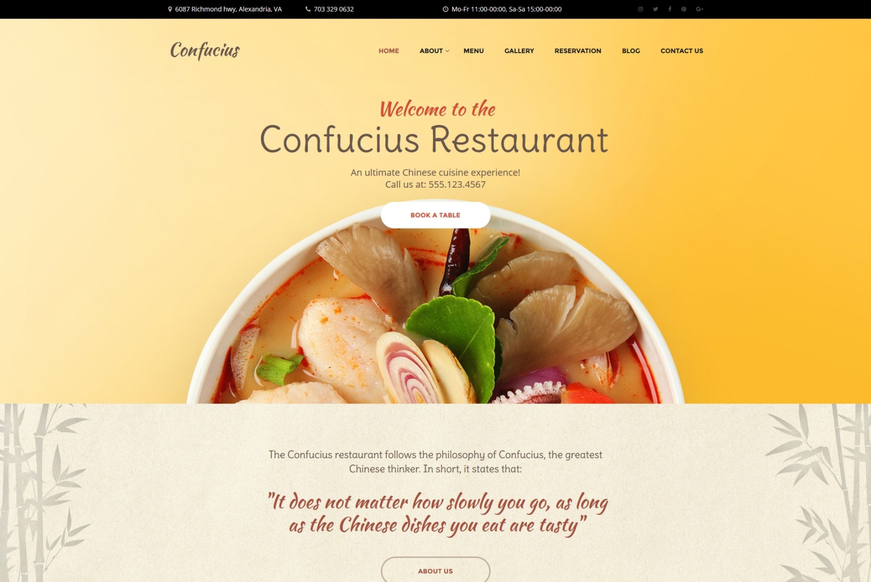 Chinese Restaurant site Template for Asian Cuisine MotoCMS