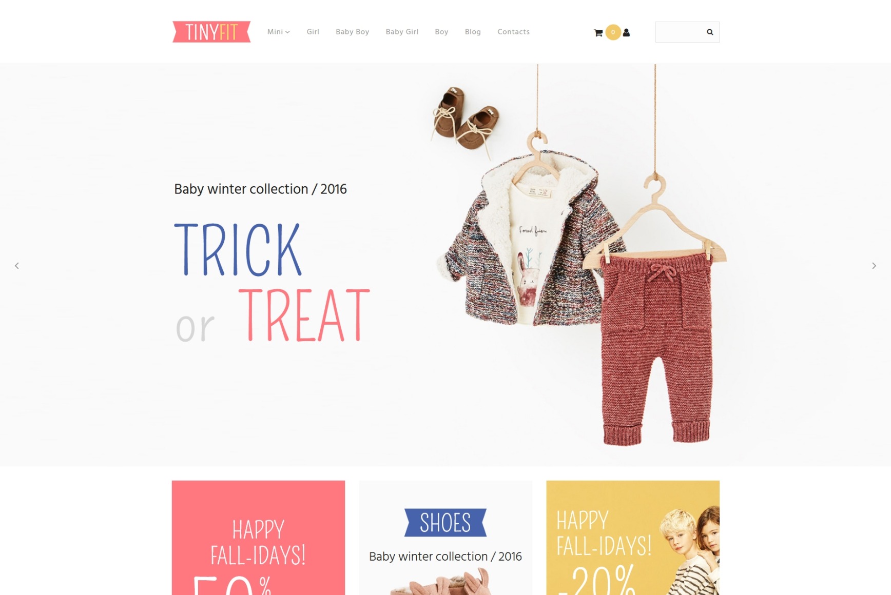 Baby Store site Template for Kids Clothing Sites MotoCMS