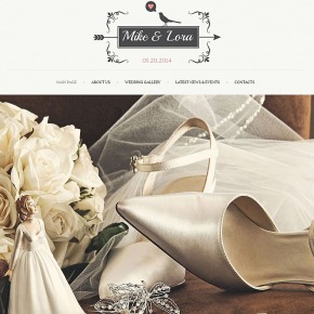 Wedding Website Template with User-Friendly CMS - image