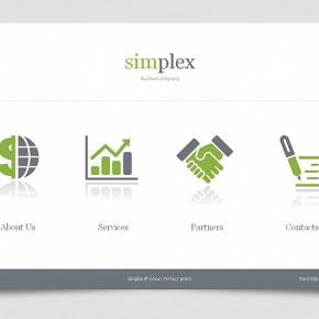 Creative Business Website Template with Stylish Design - image