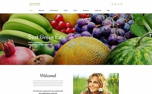 Weight Loss Website Design - Joanna Smith - tablet image