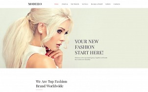 Model Website Design - Modello - tablet image