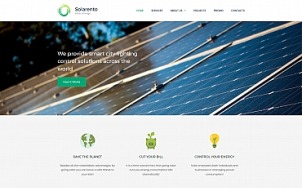 Solar Website Design - Solarento - tablet image