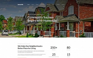 Realtor Website Design - Homeville - tablet image