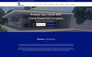 Home Inspector Website Design - HomeControl - tablet image