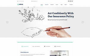 Insurance Agency SaaS Web Design - tablet image