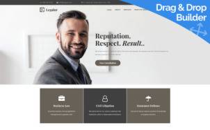 Law Office Website Design - tablet image