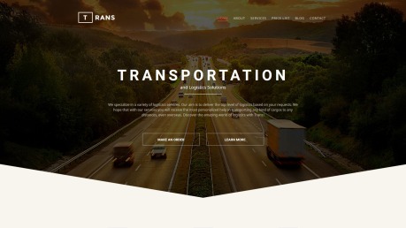 Logistics Website Design - image