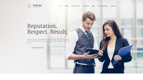 Lawyer Website Design - Helledia - image