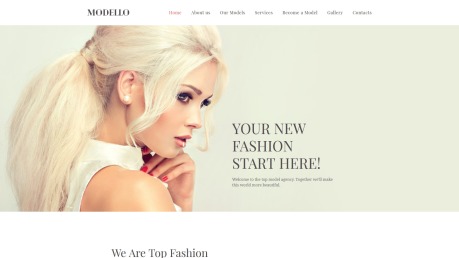 Model Website Design - Modello - image
