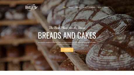 Bakery Website Design - Bakerio - image