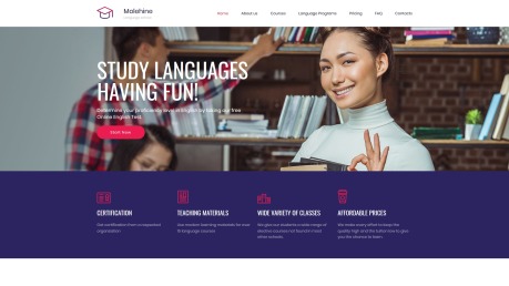 Education Website Design - Molehine - image